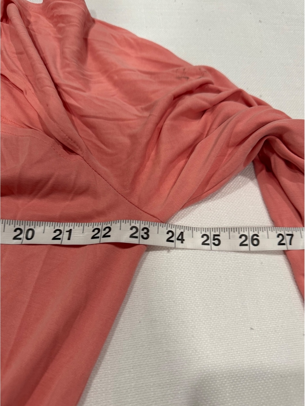 Free People High Road Coral Pink Bell Sleeve Mini Dress Small - Picture 8 of 9